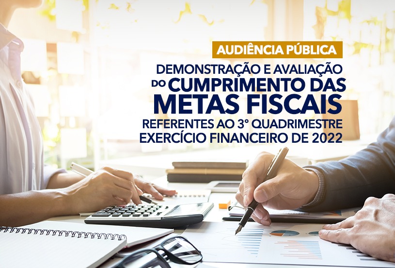 Câmara promove Audiência Pública no dia 24 para prefeitura prestar contas de receitas e despesas