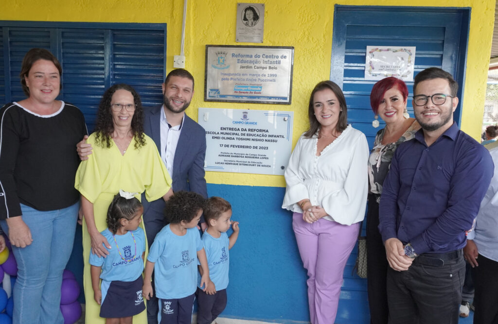 Prefeitura entrega primeira da série de reformas em escolas da Reme