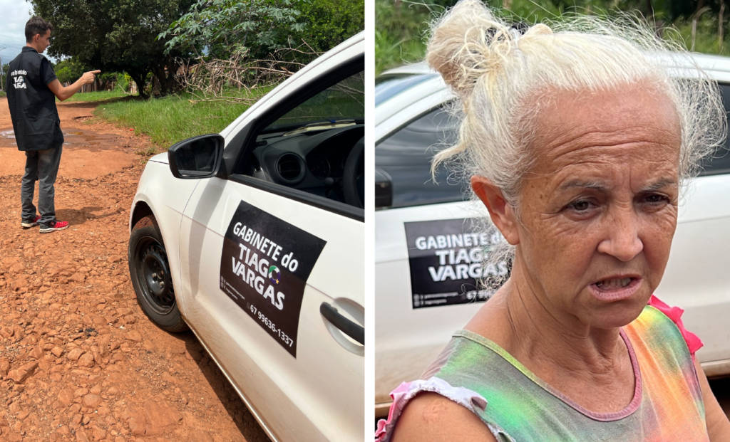 “Estamos decepcionados com o nosso bairro”, assim população pede ajuda ao vereador Tiago Vargas