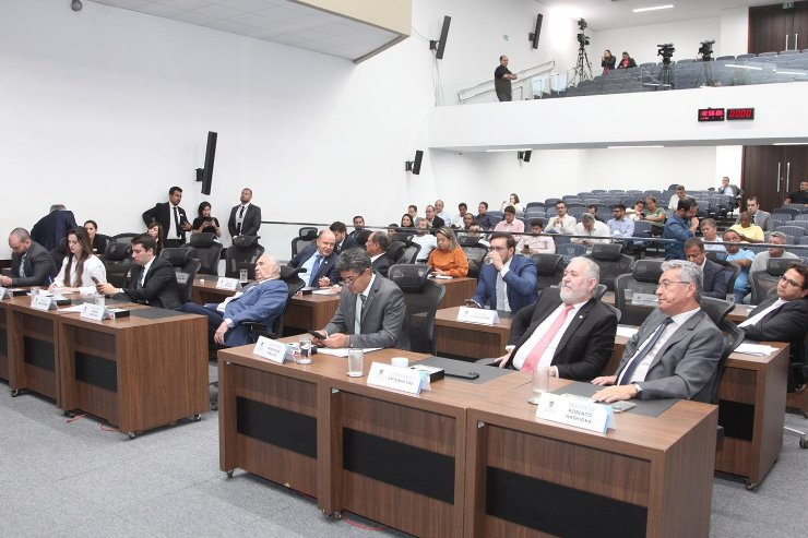 Cinco comissões permanentes da ALEMS oficializam os presidentes e vice-presidentes