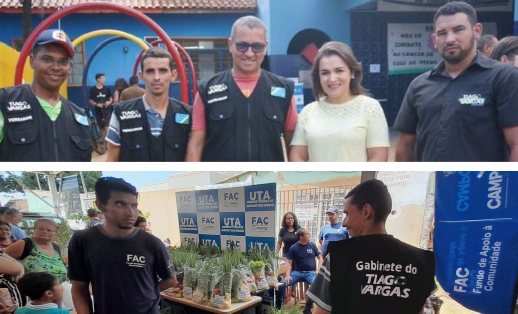 Com mais 70 serviços sociais ofertados, equipe do vereador Tiago Vargas marca presença em evento da Prefeitura