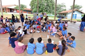 Crianças de Rio Negro aprendem e dão exemplo em projeto de educação ambiental da AGEMS