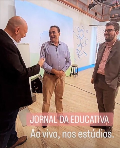 Em entrevista no Jornal da TV Educativa, Carlão agradece parceria com governo do Estado e Fertel pela transmissão em TV aberta das sessões da Câmara