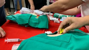 HRMS oferece capacitação a enfermeiros de Santa Rita do Pardo e Hospital do Câncer