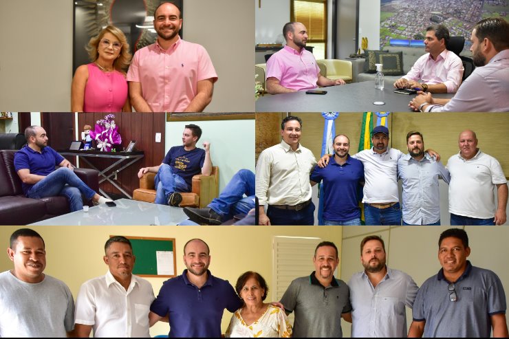 Sidrolândia, Maracaju, Rio Brilhante e Nova Alvorada do Sul receberam João Mattogrosso