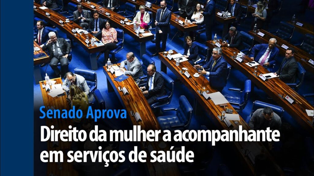 Vídeo: Direito da mulher a acompanhante em serviços de saúde é destaque na semana