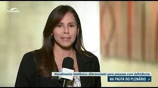 Vídeo: Senado vota atendimento telefônico diferenciado a pessoas com deficiência