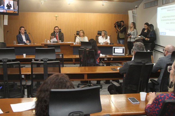 <b>Audiência pública</b>: Governo informa à ALEMS gasto de R$ 2,16 bilhões em Saúde