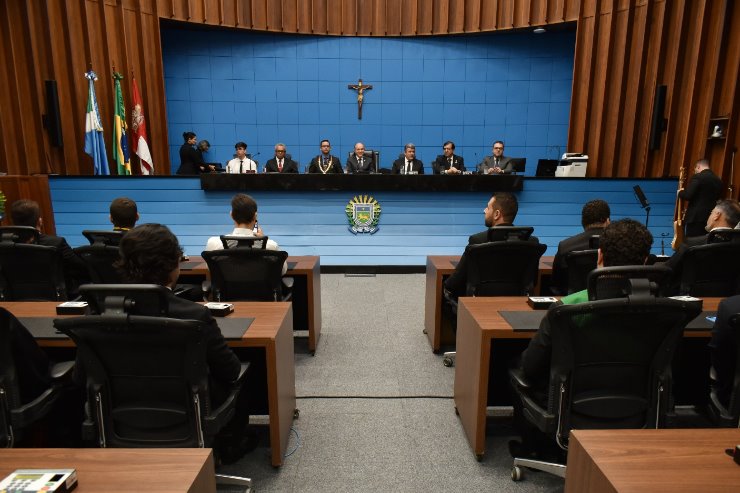 ALEMS concede honrarias e presta homenagem à Ordem DeMolay