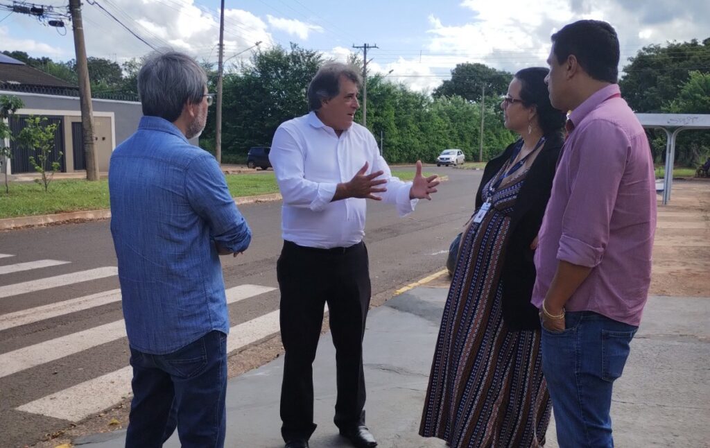 Ademir Santana visita bairros com AGETRAN em busca de soluções para a segurança