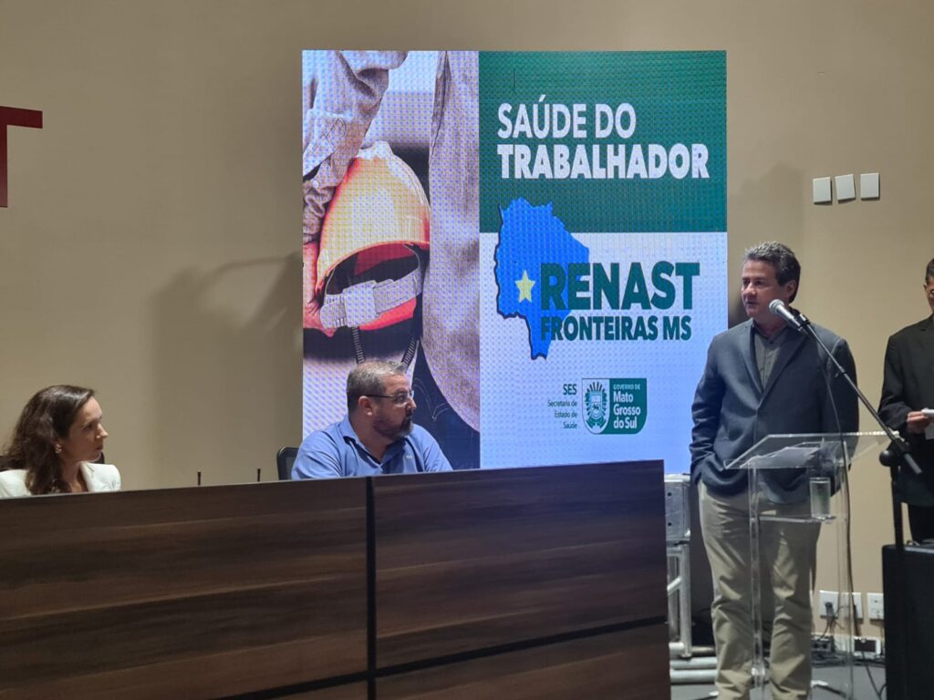 Com foco na Saúde do Trabalhador, SES lança Programa Renast Fronteiras MS