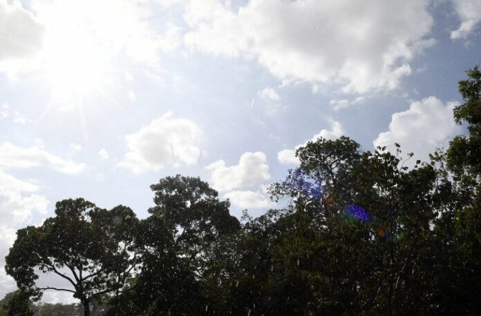 Estado tem previsão de sol e calor nesta segunda-feira