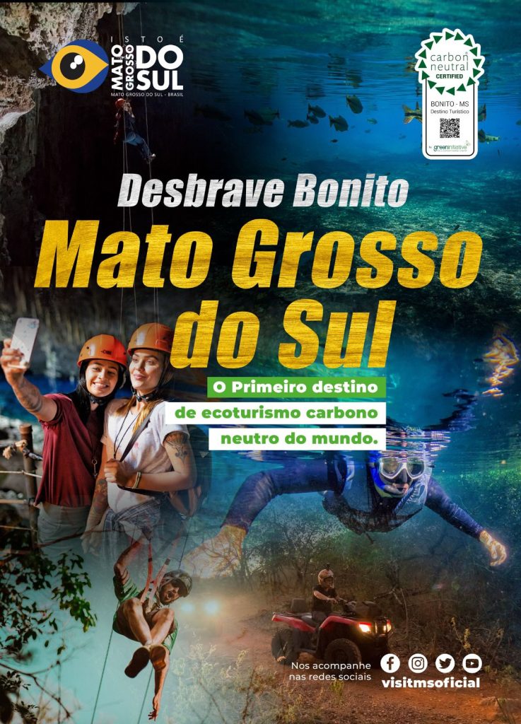 Finalista do Prêmio de Turismo Responsável, Mato Grosso do Sul terá forte presença na WTM Latin America