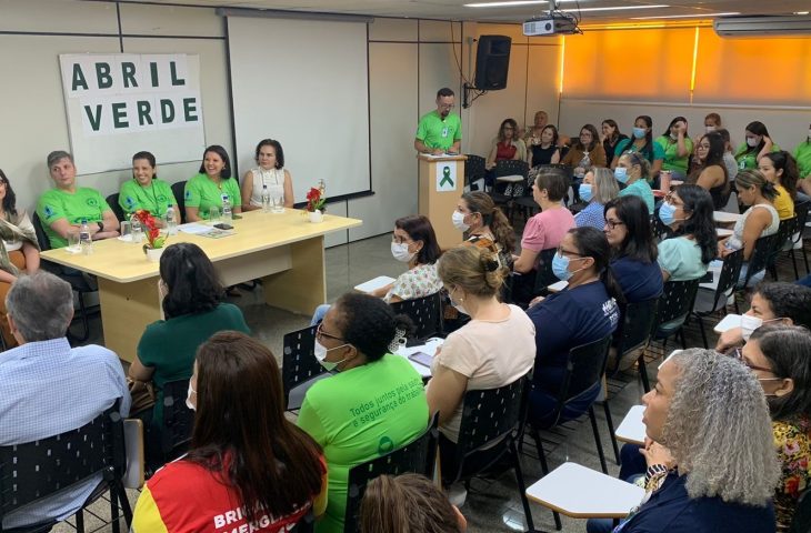 Hospital Regional abre oficialmente Campanha Abril Verde, sobre acidentes de trabalho e doenças ocupacionais