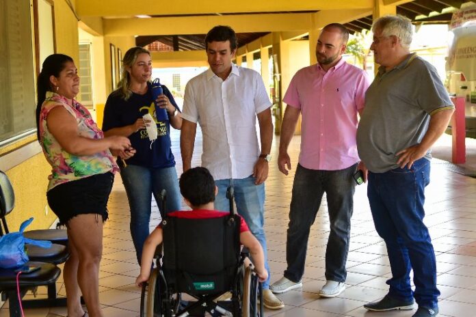 João Mattogrosso e Beto Pereira visitaram o Cotolengo Sul-Mato-Grossense