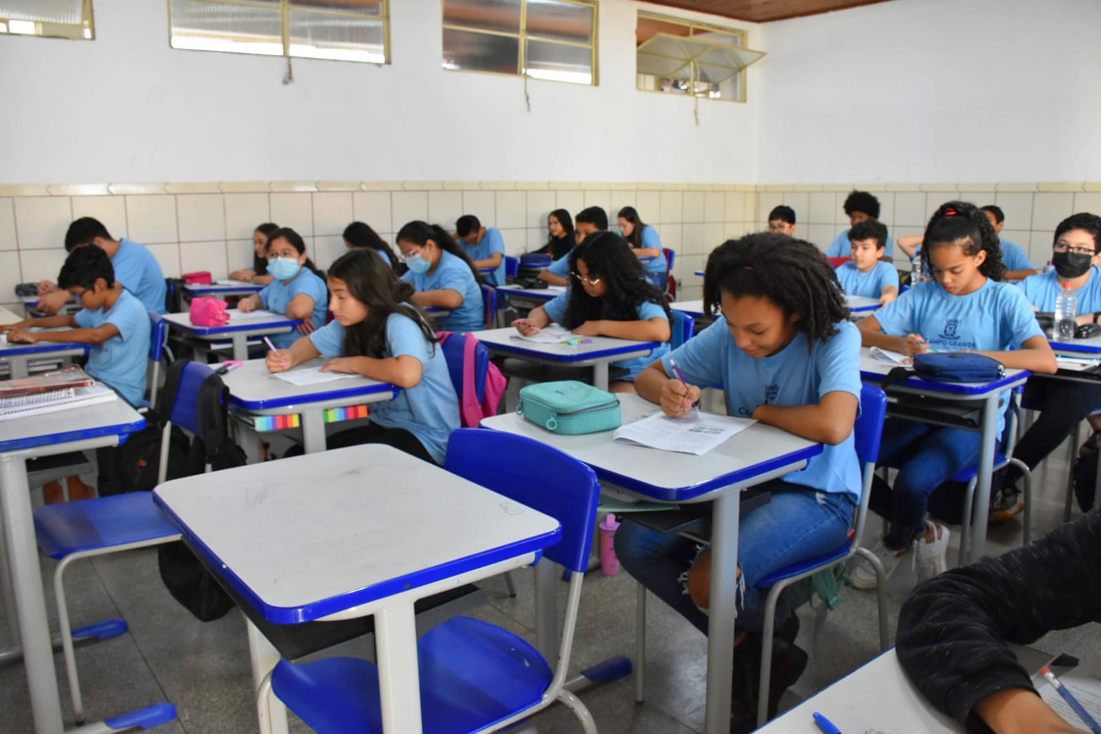 Prefeitura aplica primeiro Simulado Reme para alunos do 2º ao 9º ano
