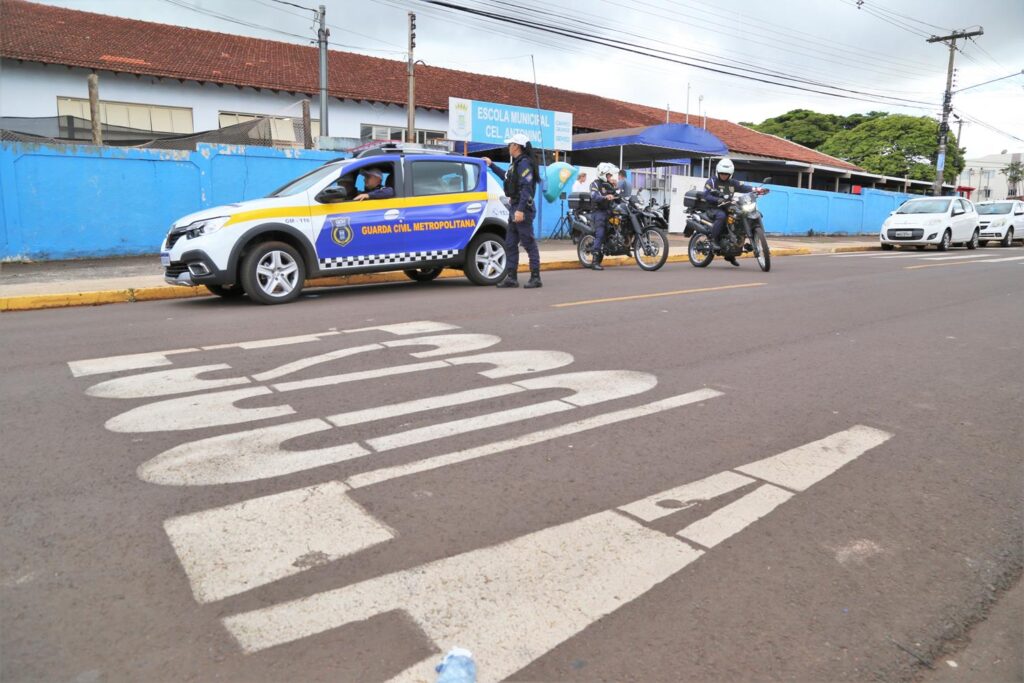 Prefeitura intensifica segurança nas escolas com auxílio de efetivo e uso de tecnologia
