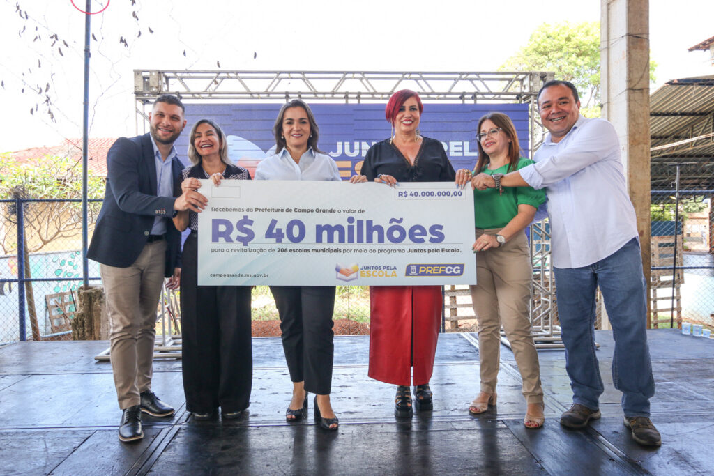 Prefeitura vai investir R$ 40 milhões na reforma de 190 escolas municipais de Campo Grande