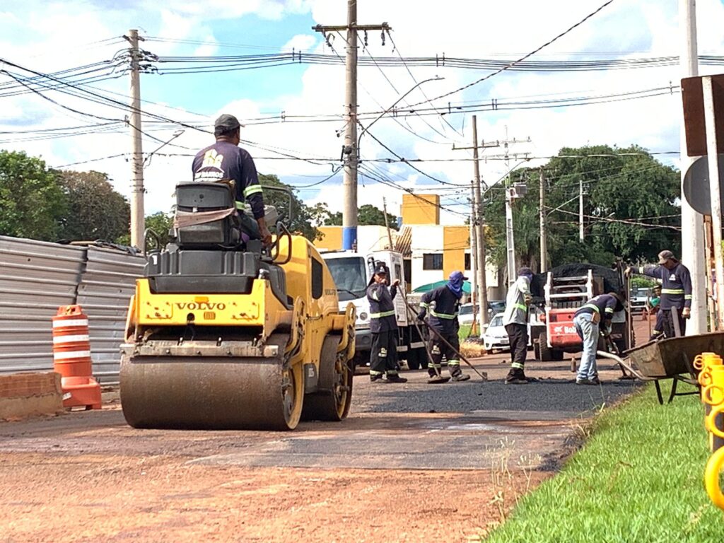 Serviços de manutenção e infraestrutura seguem nas sete regiões de Campo Grande