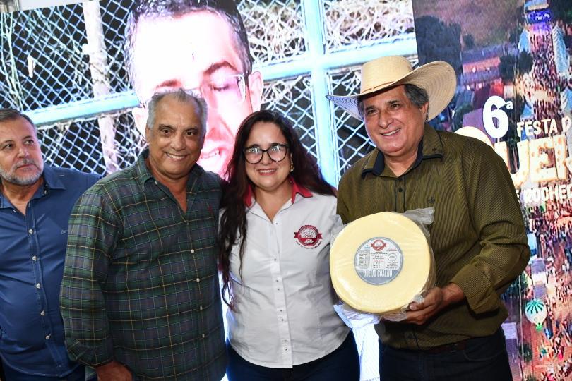 Vereador Ademir Santana participa de lançamento da Festa do Queijo