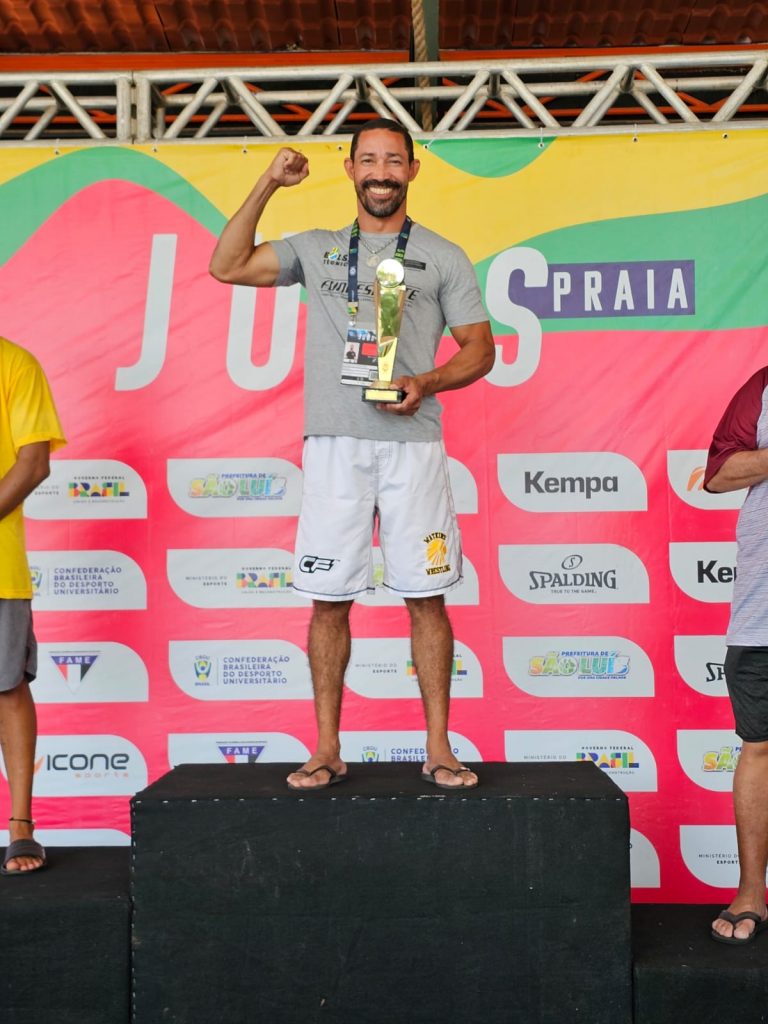 Beach wrestling se destaca e MS fecha os Jogos Universitários Brasileiros de Praia com sete medalhas