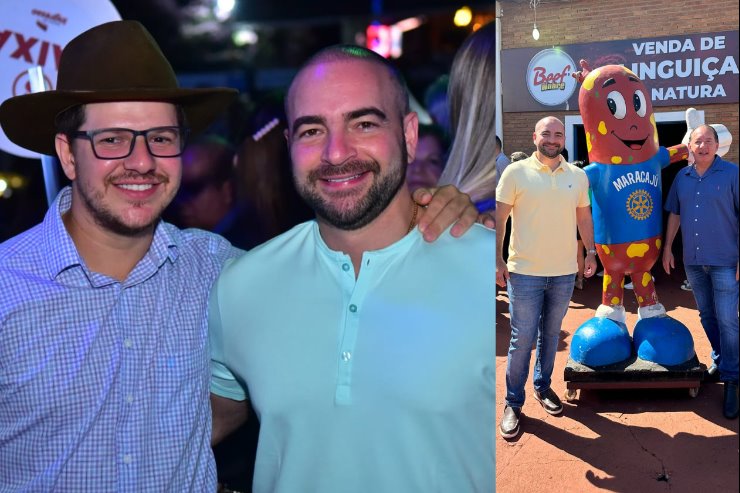 Chama o João: deputado João César Mattogrosso prestigiou eventos tradicionais em Aparecida
