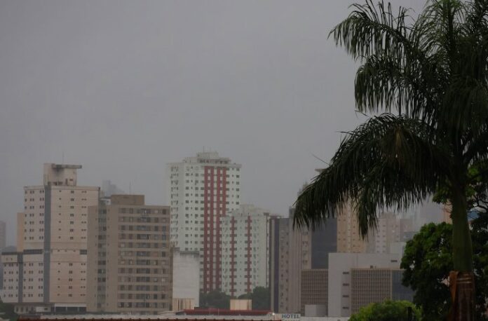 Chuvas atingem a região Centro-Sul de Mato Grosso do Sul na quarta-feira