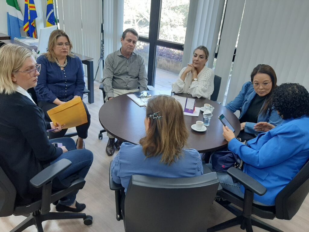 Secretário de Saúde e representantes do Ministério da Saúde e CRO/MS discutem a criação de rede de atendimento em prevenção ao câncer de boca