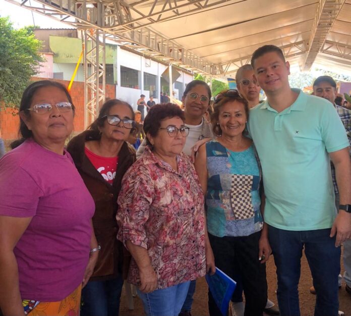Vereador Otávio Trad participa do “Todos em Ação”no distrito de Anhanduí