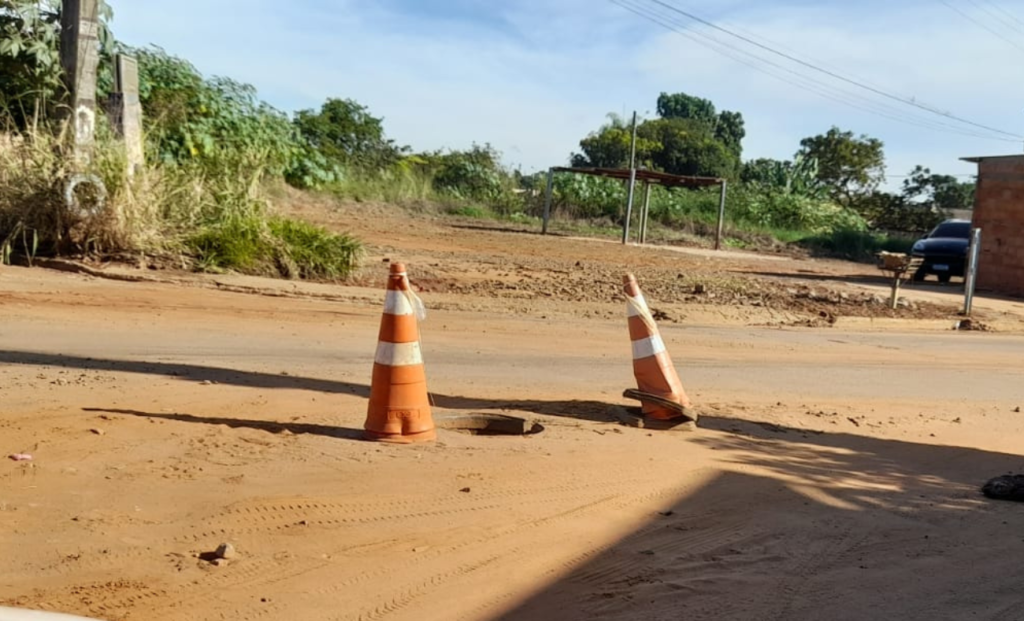 Vereador Tiago Vargas solicita à SISEP solução urgente para boca de lobo perigosa no bairro Sumatra
