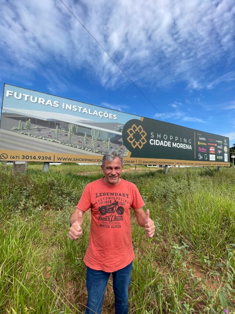Vereador Zé da Farmácia comemora previsão de obras de Shopping das Moreninhas
