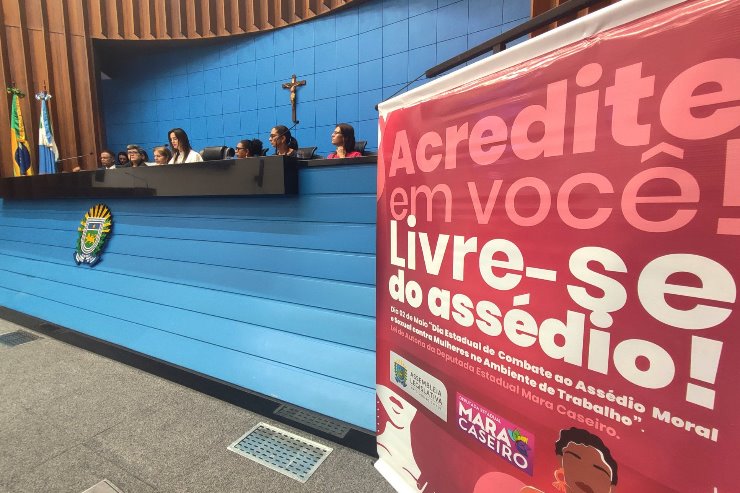 <b>Combate ao assédio</b>: ALEMS debate violência contra a mulher no ambiente de trabalho