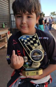 Apoiado pela Fundesporte, revelação do kart de MS se destaca no Campeonato Sul-Brasileiro