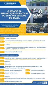 Escola do Sistema Único de Assistência Social de MS comemora 8° aniversário nesta terça-feira