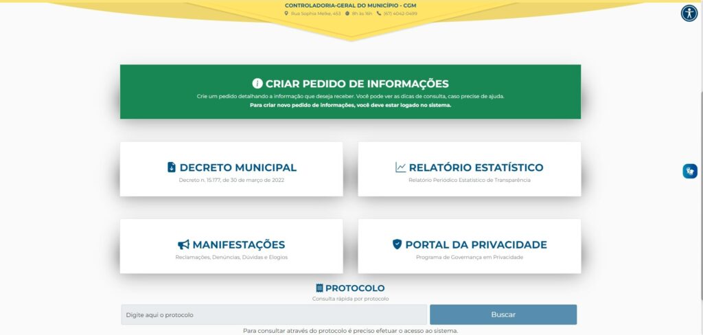 Prefeitura moderniza Portal de Serviço de Informação ao Cidadão e capacita gestores em conformidade com a LAI