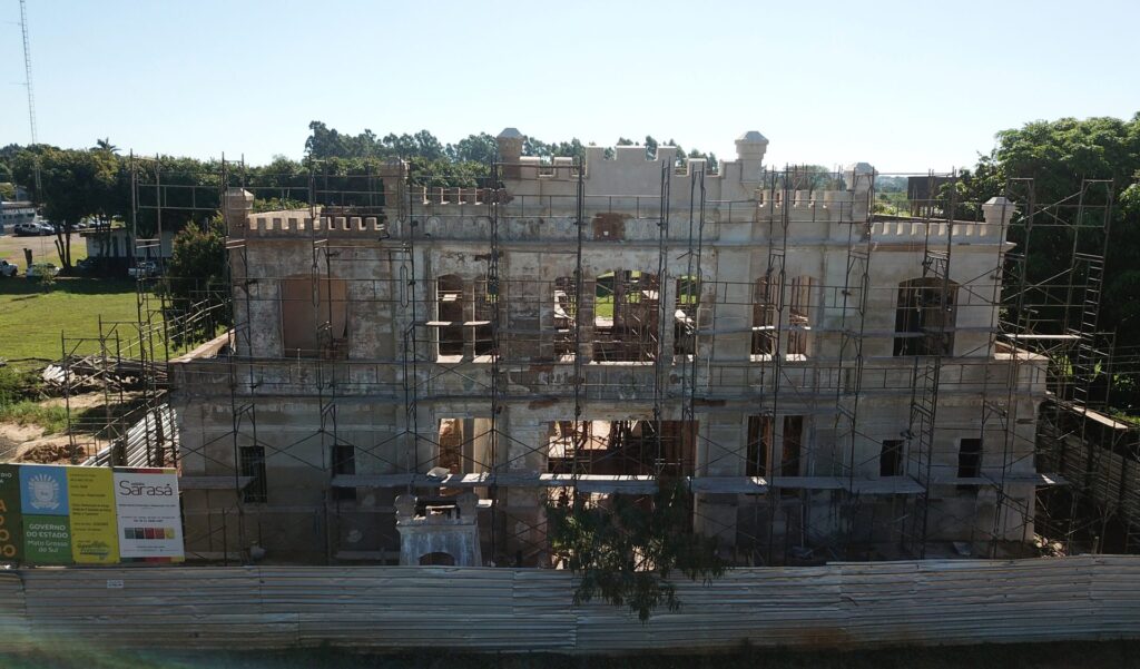 Restauração do Castelinho preserva patrimônio histórico cultural de Mato Grosso do Sul