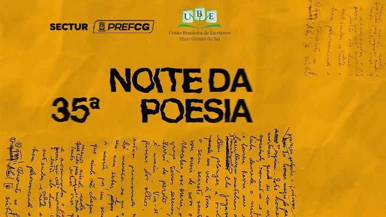 Abertas as inscrições para concurso literário da 35ª Noite da Poesia