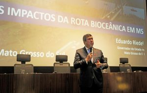 Palestra sobre “O Impacto da Rota Bioceânica” Foto Saul Schramm