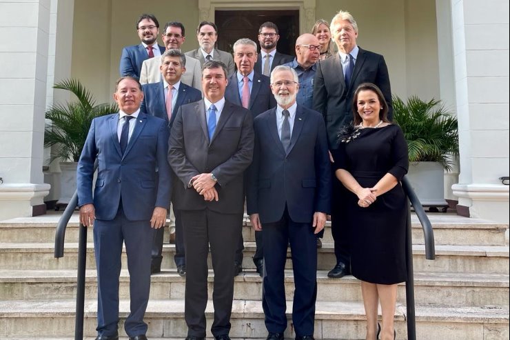 Gerson diz que encontro com presidente paraguaio ” é janela de oportunidades " para amplia