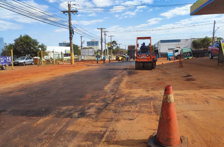 Interditado para obra, trecho da Rua Ipamerim é liberado nesta quarta-feira