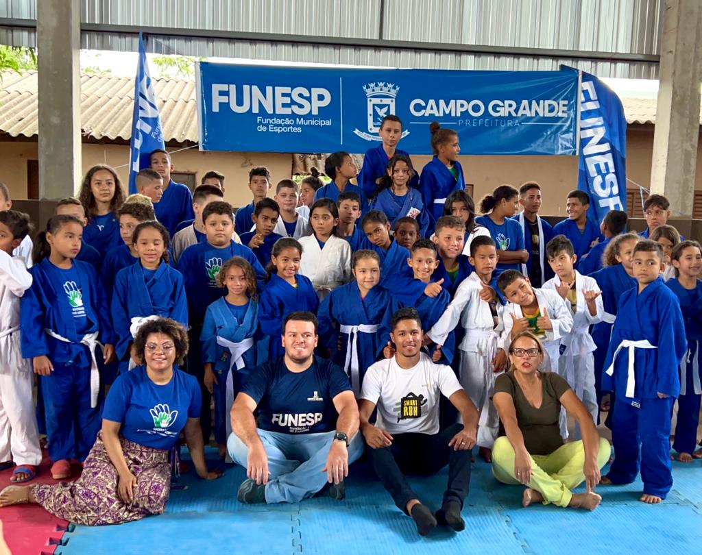 Programa Movimenta Campo Grande leva Festival de Judô para o Guanandizão
