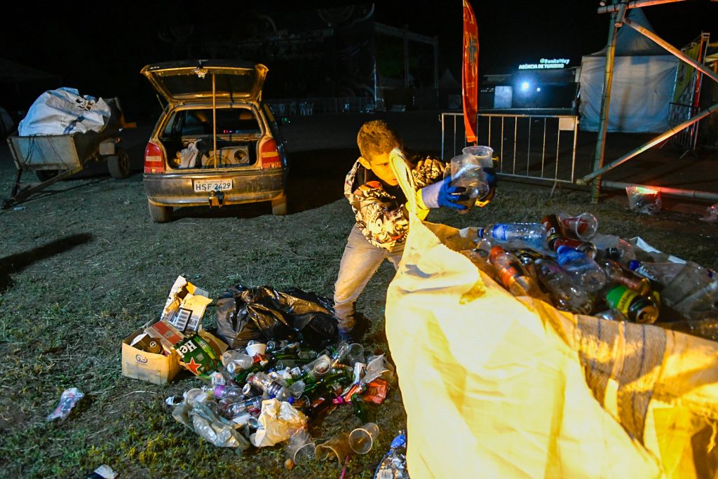 Ação sustentável do FIB 2023 preserva 3,2 milhões de litros de água e coleta 1 tonelada de recicláveis