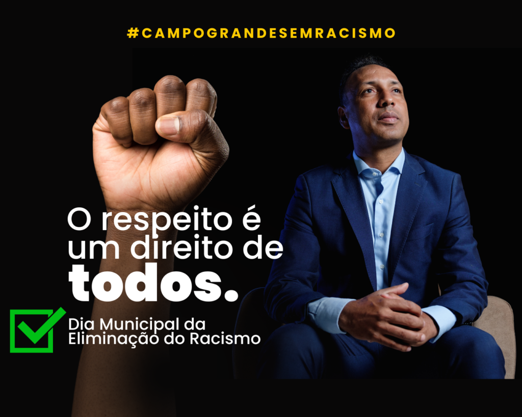 Aprovado projeto de Junior Coringa que institui o Dia Municipal da Eliminação do Racismo
