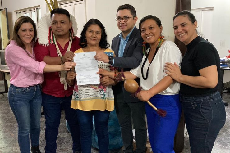 Conectando vozes indígenas: Gleice avança em pautas de Dourados em agenda com MPI