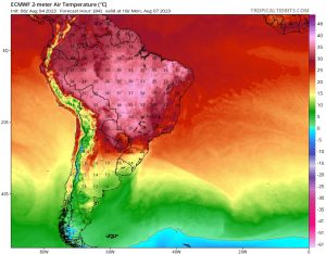 Tempo permanece seco e ensolarado neste sábado em MS, indica meteorologia