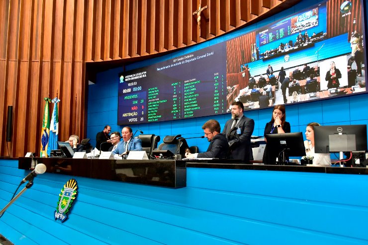 Projeto da Mesa Diretora aprova Balanço Geral do Governo do Estado