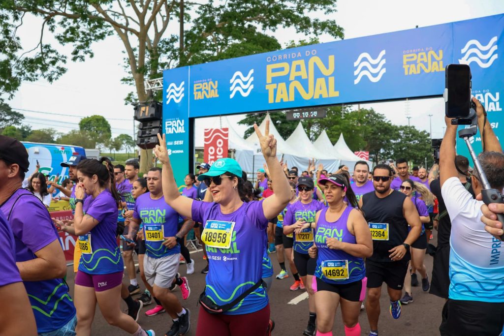 Governador destaca fortalecimento da cultura esportiva em MS na Corrida do Pantanal