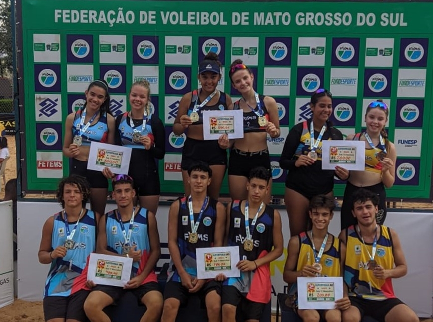 Calendário estadual do vôlei de praia é encerrado e confirma últimos campeões em MS