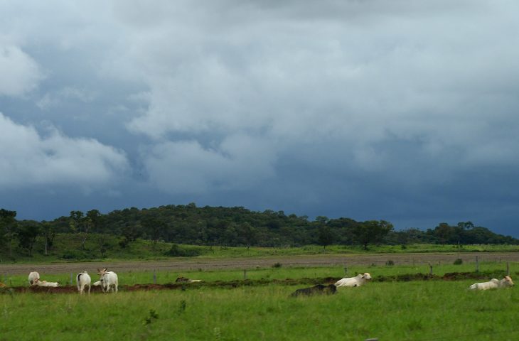 Calorão dá uma trégua nesta segunda-feira e chuvas voltam a ocorrer no Estado