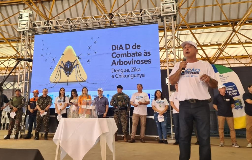 Dia D: Em ação social, SES alerta sobre o combate à dengue, zika e chikungunya